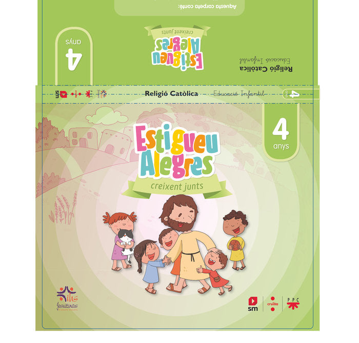 RELIGION CATOLICA, 4 AÑOS- ESTAD ALEGRES, CRECIENDO JUNTOS ( | DIAZ MONTEJO, Ma ADORACION/ROBLES GARCIA | 9788466152792 (Cruilla Sm)