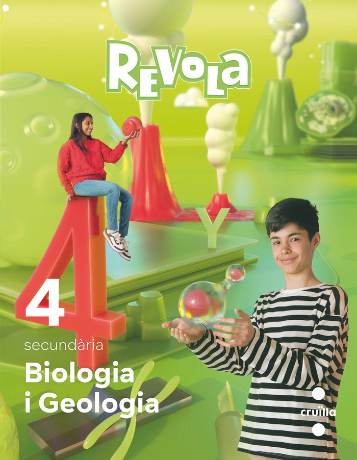 Biología y Geología 4º ESO Catala Revuela 23 (Cruilla Sm) - 9788466154802 Imagen principal del producto