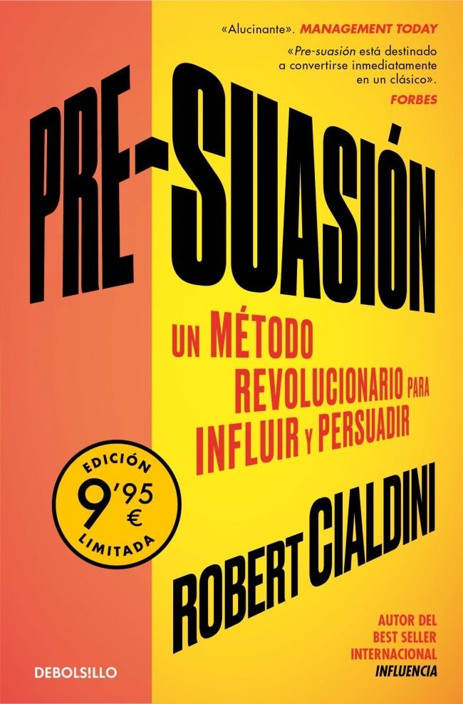 PRE-SUASION CAMPAÑA DE VERANO EDICION LIMITADA | ROBERT CIALDINI | DEBOLSILLO | 9788466381567 Imagen principal del producto