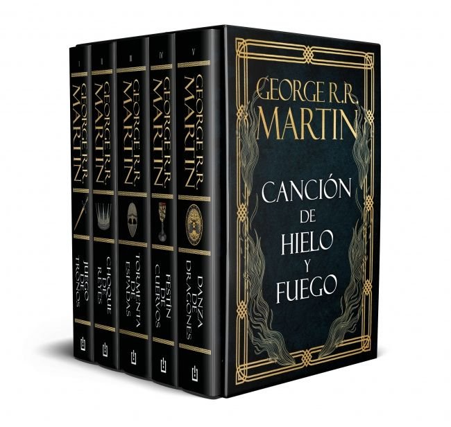 ESTUCHE CANCION DE HIELO Y FUEGO - GEORGE R R MARTIN Imagen principal del producto
