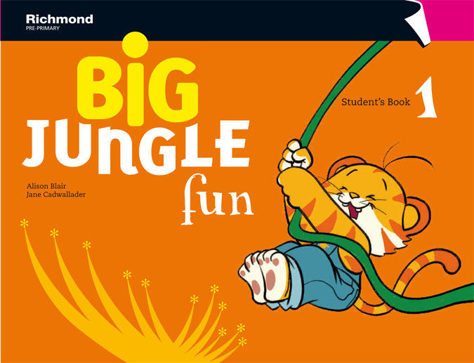 BIG JUNGLE FUN 1 ST 3AÑOS PACK 12 SANIN03EI | Varios Autores | 9788466813112 (Richmond Santillana)