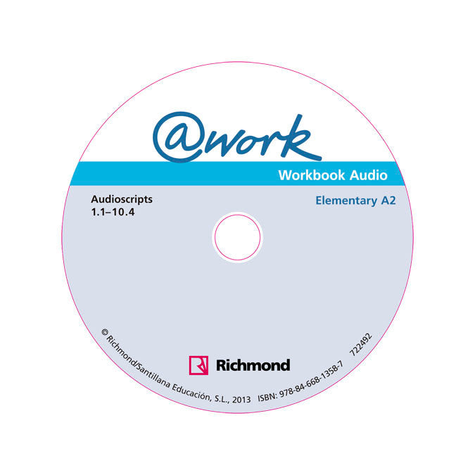 WORK 1 WB+CD 13 NB SANIN42NB | AA,VV | 9788466813587 (Richmond Santillana)