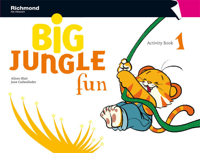 BIG JUNGLE FUN 1 WB 3AÑOS 12 SANIN03EI | Varios Autores | 9788466815475 (Richmond Santillana)