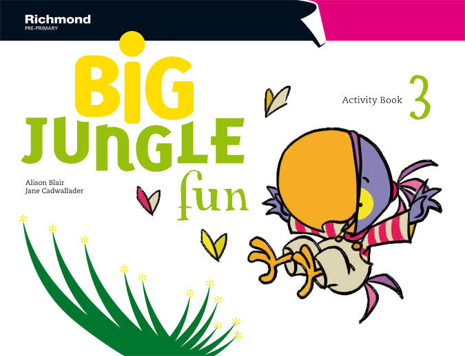 BIG JUNGLE FUN 3 WB 5AÑOS 12 SANIN05EI | AA,VV | 9788466815499 (Richmond Santillana) Imagen principal del producto