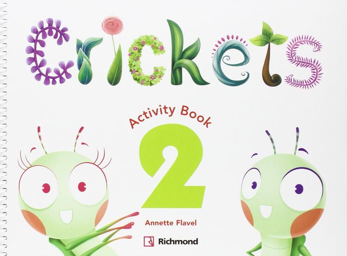 CRICKETS 2 4AÑOS WB PACK 16 RICIN04EI | AA,VV | 9788466824521 (Richmond Santillana) Imagen principal del producto
