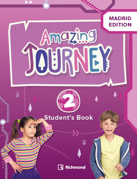 AMAZING JOURNEY 2º de Primaria ST PACK MADRID 22 | AA,VV | 9788466827751 (Richmond Santillana) Imagen principal del producto