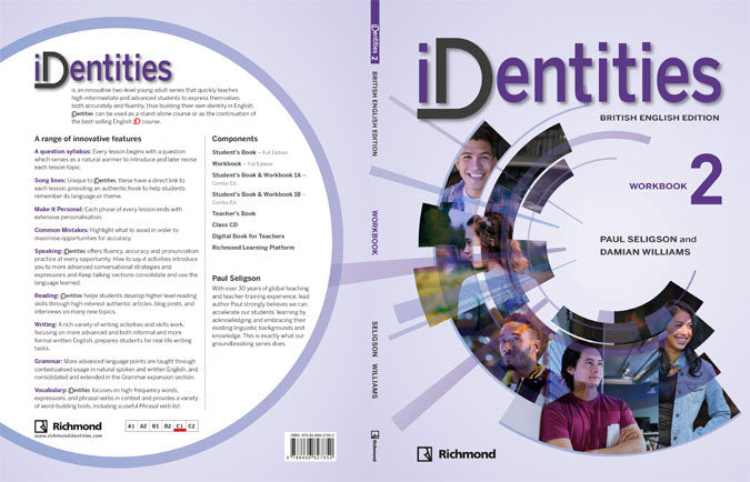 ✅ IDENTITIES 2 BRITISH ED WORKBOOK I SELIGSON, PAUL/DE BARROS SOUZA, LUIZ OTA I RICHMOND SANTILLANA I 9788466827850