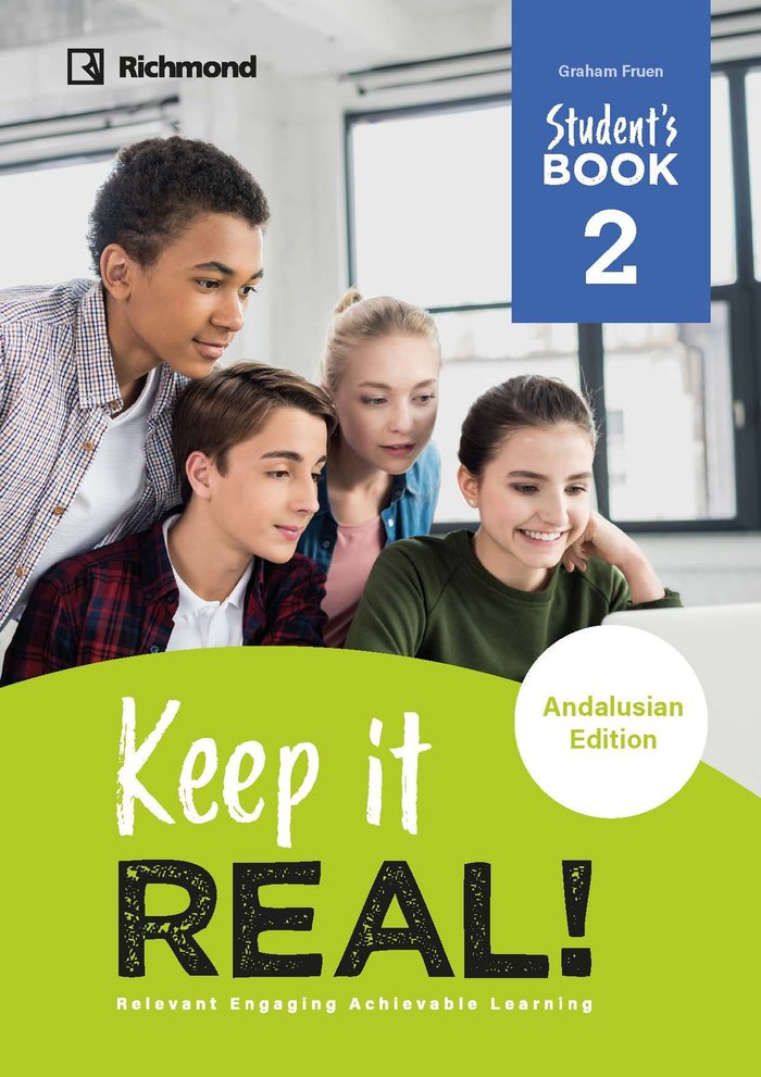 KEEP IT REAL! 2 STUDENT'S ANDALUCIA | Varios autores | 9788466841009 (RICHMOND SANTILLANA) Imagen principal del producto