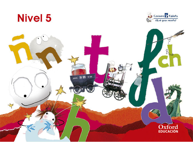 Cocinero y Tableta 5 años. Cuadernos 5. Varios Autores (Oxford University Press España, S.A.) 9788467395358 Imagen principal del producto