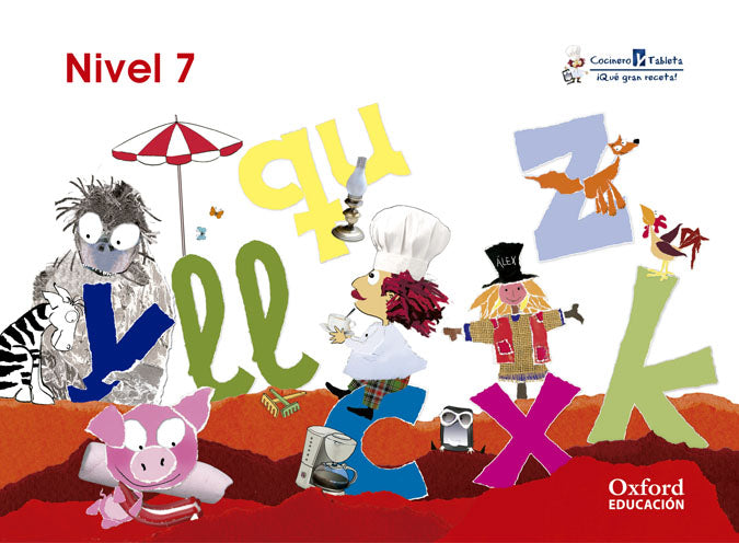 Cocinero y Tableta 5 años. Cuadernos 7. Varios Autores (Oxford University Press España, S.A.) 9788467395433