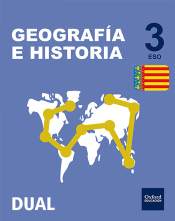 Inicia Geografía e Historia 3.o ESO. Libro del alumno. Valencia | Varios autores | 9788467399004 (OXFORD) Imagen principal del producto