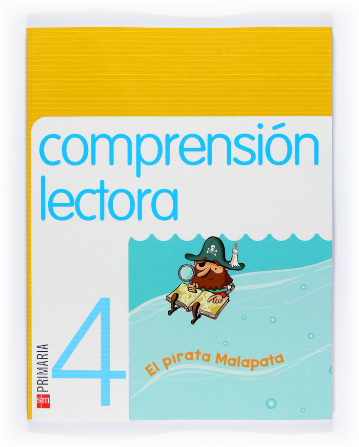 Comprensión lectora: El pirata Malapata. 4 Primaria | Varios autores | 9788467525922 (Sm) Imagen principal del producto