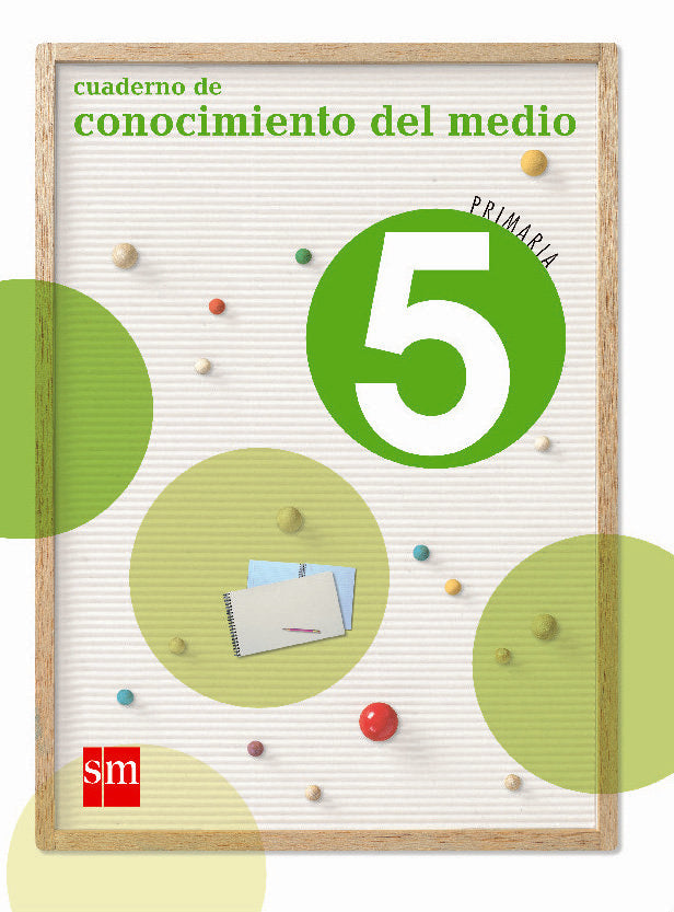 Conocimiento del Medio 5º EP Cuaderno (Sm) - 9788467543018 Imagen principal del producto