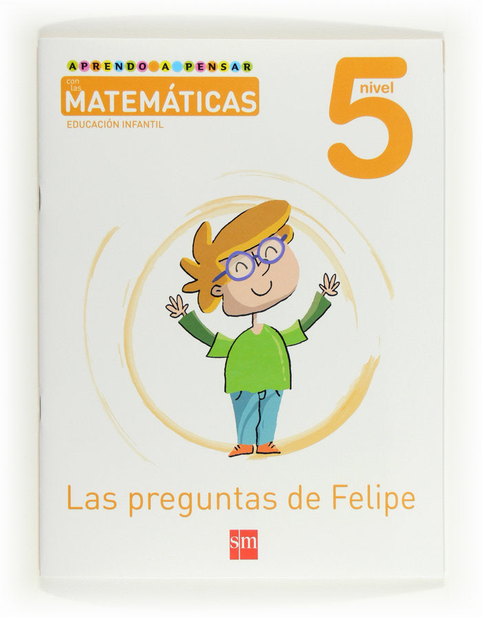 APRENDO A PENSAR CON MATEMATICAS 5 4AÑOS 12 SMMAT04EI | AA,VV | 9788467544879 (Sm) Imagen principal del producto