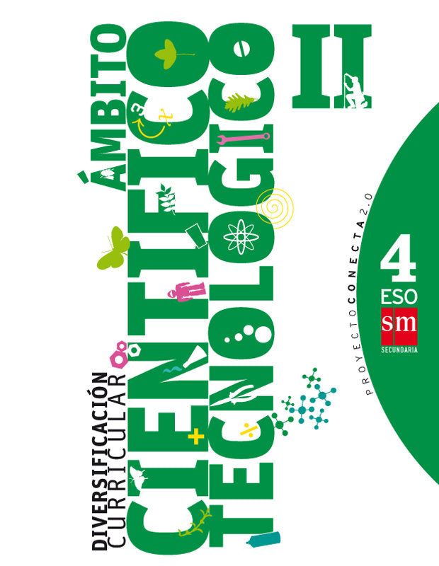 Diversificacion Curric, Ámbito Cienti, 4º ESO 11 SMVAR34ESO (Sm) - 9788467548532 Imagen principal del producto
