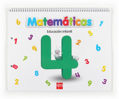 MATEMATICAS NIVEL 4 4AÑOS 13 SMMAT04EI | AA,VV | 9788467551839 (Sm)