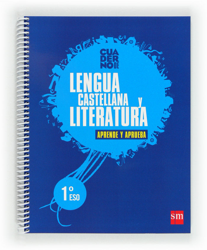 Lengua castellana y literatura. 1ºESO. Aprende y aprueba. Cuaderno | Varios autores | 9788467553550 (SM) Imagen principal del producto