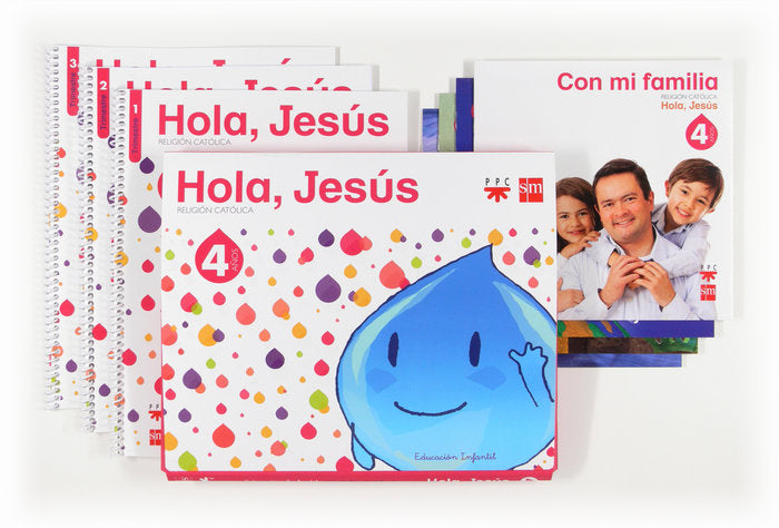 HOLA JESUS 4AÑOS 13 SMREL04EI | AA,VV | 9788467561043 (Sm)
