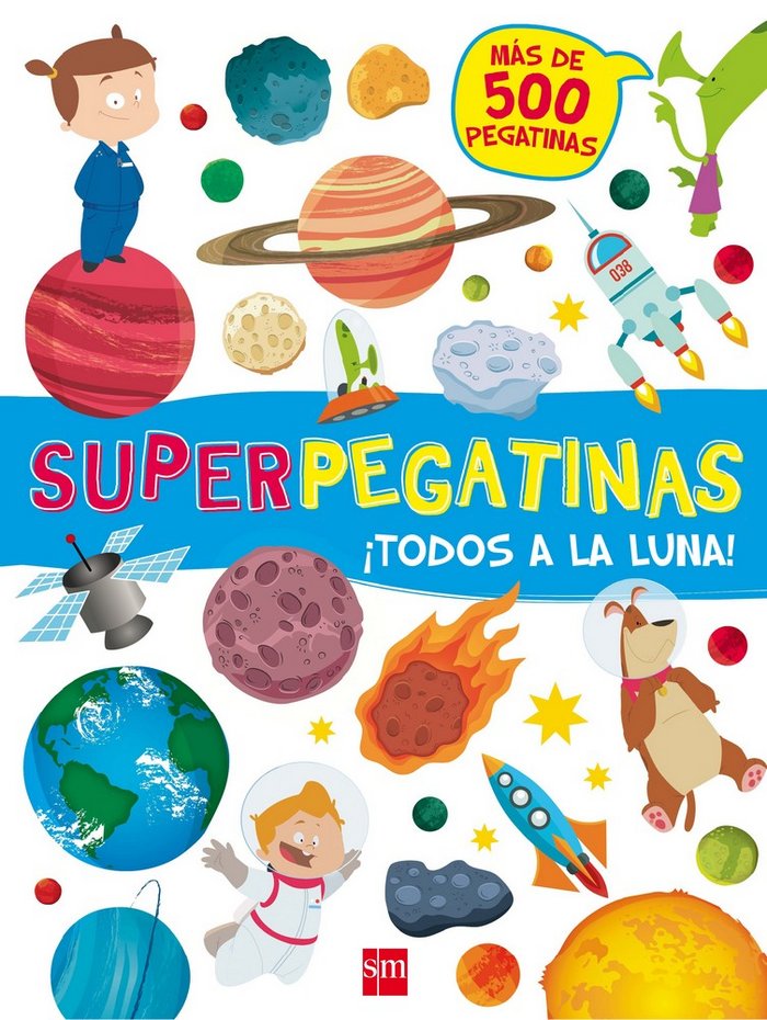 TODOS A LA LUNA SUPERPEGATINAS - 9788467592139 Imagen principal del producto