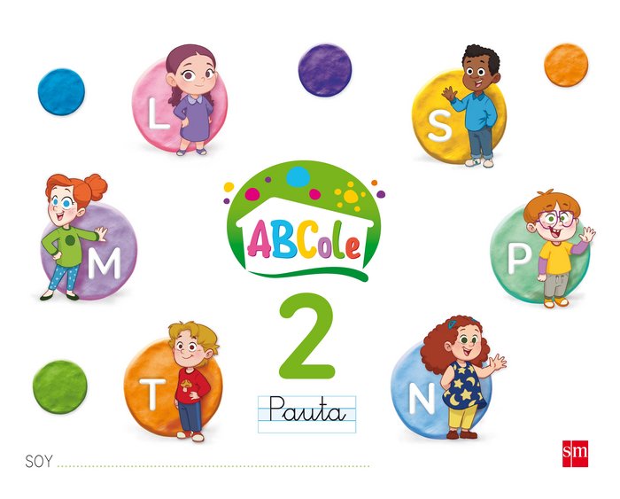 CUADERNO LECTOESCRITURA 2 ABCOLE 17 4 AÑOS PAUTA | AA,VV | 9788467592214 (Sm) Imagen principal del producto