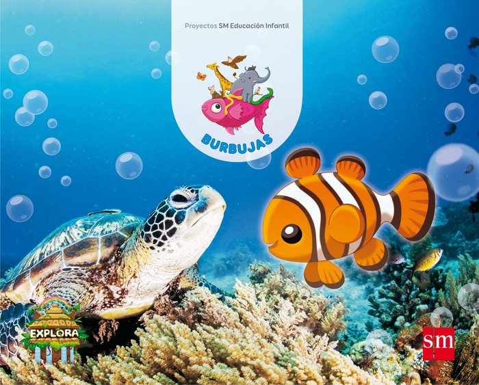 EXPLORA BURBUJAS 5AÑOS 3ER TRIMESTRE 17 | AA,VV | 9788467592405 (Sm) Imagen principal del producto