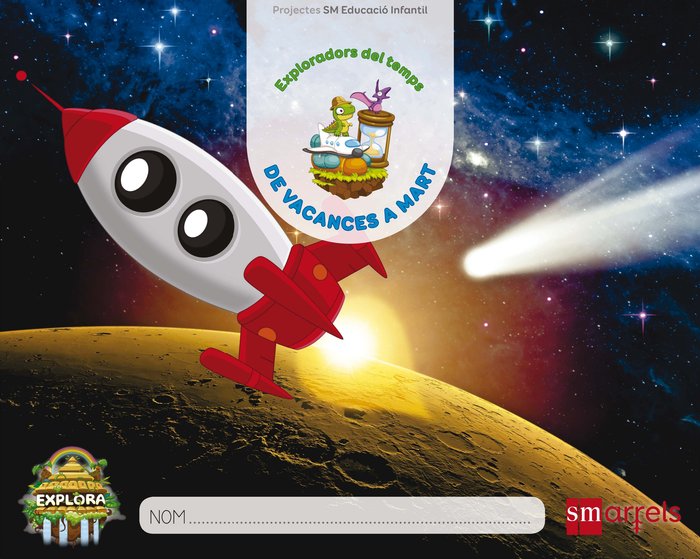 DE VACANCES A MART, NIVEL 3, 3 TRIMESTRE, EXPLORA | MENENDEZ CAMARENA, PILAR/DOMINGUEZ CABAL | 9788467593792 (Sm)
