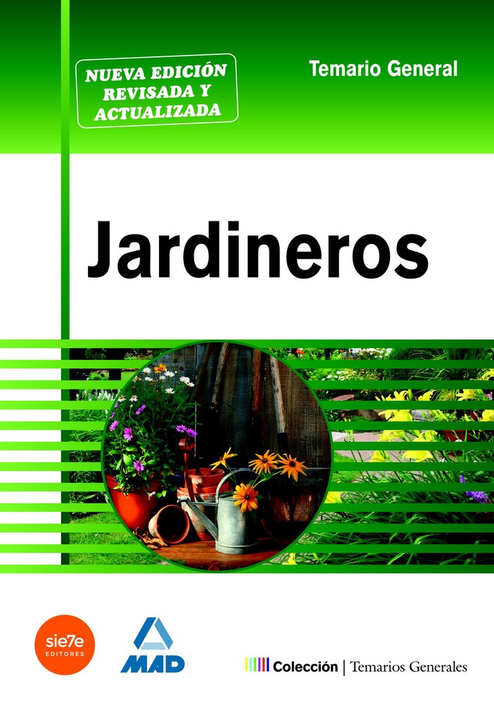 JARDINEROS TEMARIO GENERAL NE | GONZALEZ RABANAL,JOSE MANUEL | MAD | 9788467636642
