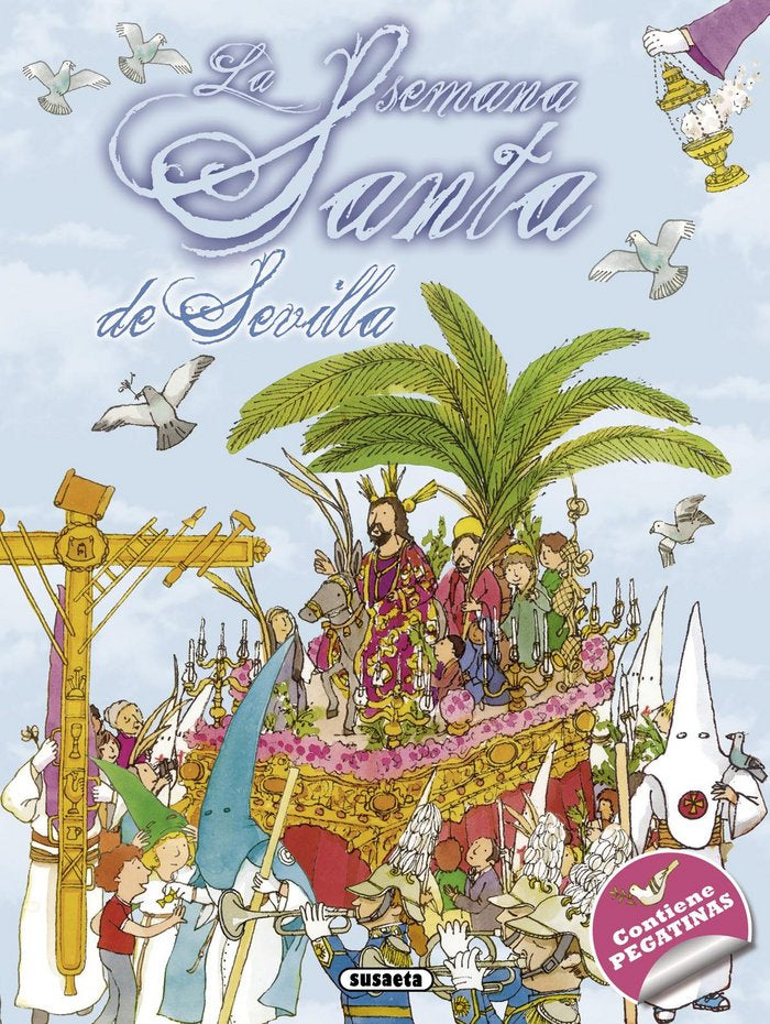 SEMANA SANTA DE SEVILLA CON PEGATINASLA - 9788467740455