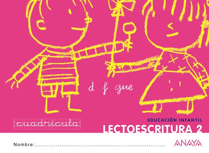 LECTOESCRITURA 2 CUADRICULA 12 QUE IDEA ANALEN04EI | AA,VV | 9788467815702 (Anaya Texto)