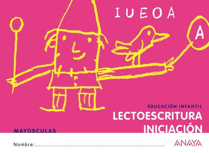 LECTOESCRITURA INICIACION MAYUSCULAS 12 QUE IDEA ANALEN03E | Varios Autores | 9788467815733 (Anaya) Imagen principal del producto