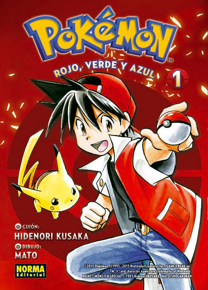 POKEMON 01. ROJO, VERDE Y AZUL 1 (NUEVO PVP) Imagen principal del producto