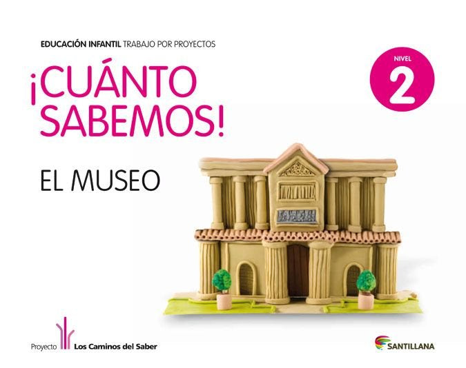 CUANTO SABEMOS 2 EL MUSEO 4AÑOS 2011 SANVAR04EI | AA,VV | 9788468002217 (Santillana) Imagen principal del producto