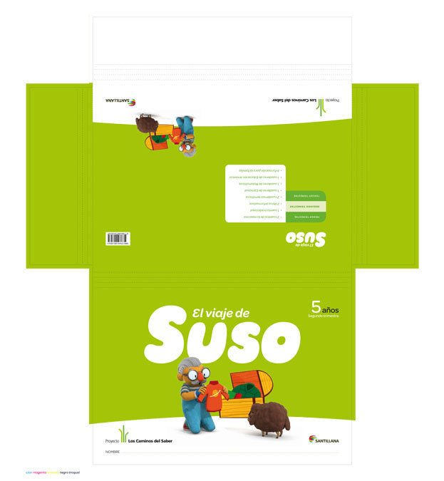 VIAJE DE SUSO 5AÑOS 2oTRIMESTRE 12 SANGLO05EI | AA,VV | 9788468003535 (Santillana) Imagen principal del producto