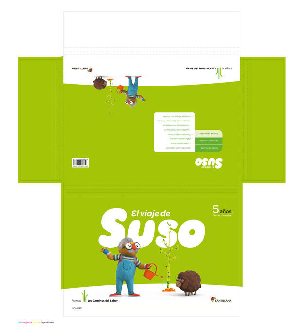 VIAJE DE SUSO 5AÑOS 3oTRIMESTRE 12 SANGLO05EI | AA,VV | 9788468009537 (Santillana)