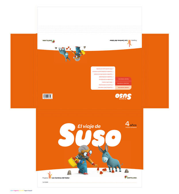 VIAJE DE SUSO 4AÑOS 1oTRIMESTRE 12 SANGLO04EI | AA,VV | 9788468009889 (Santillana) Imagen principal del producto
