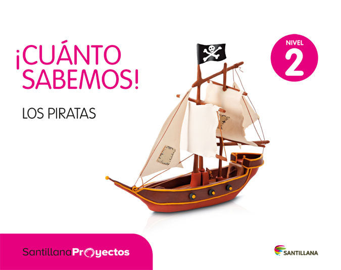 CUANTO SABEMOS 4AÑOS LOS PIRATAS 12 SANVAR04EI | AA,VV | 9788468010380 (Santillana) Imagen principal del producto
