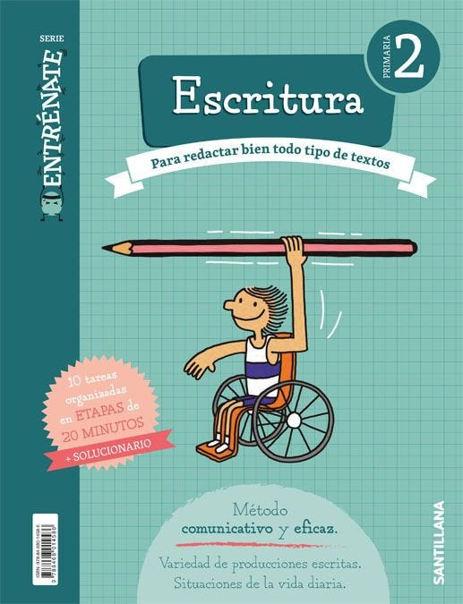 CUADERNO EXPRESION 2º de Primaria ENTRENATE 18 | AA,VV | 9788468014586 (Santillana) Imagen principal del producto