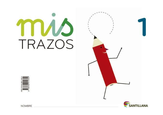 MIS TRAZOS 1 3AÑOS 13 SANLEN03EI | Varios Autores | 9788468015354 (Santillana) Imagen principal del producto
