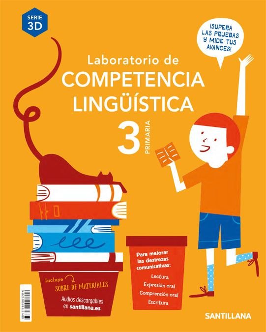 LABORATORIO DE COMPETENCIA LINGÜÍSTICA 3D 3 PRIMARIA | Varios autores | 9788468027616 (Santillana) Imagen principal del producto