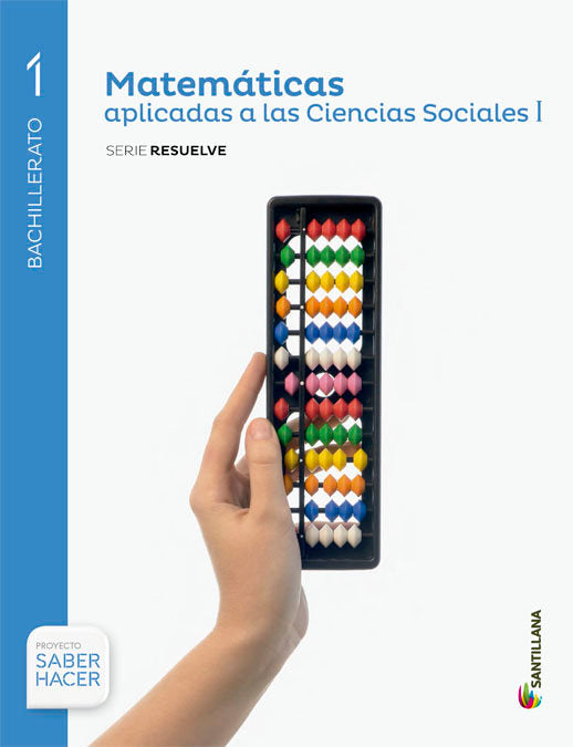 ✅ MATEMATICAS 1ºNB RESUELVE CCSS 15 SABER HACER SANMAT41NB - 9788468032962 Imagen principal del producto