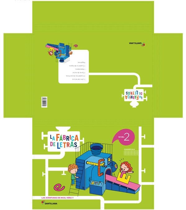 FABRICA DE LAS LETRAS 4AÑOS CUADRIC, LECTOE,16 SANLEN04EI | AA,VV | 9788468040134 (Santillana)
