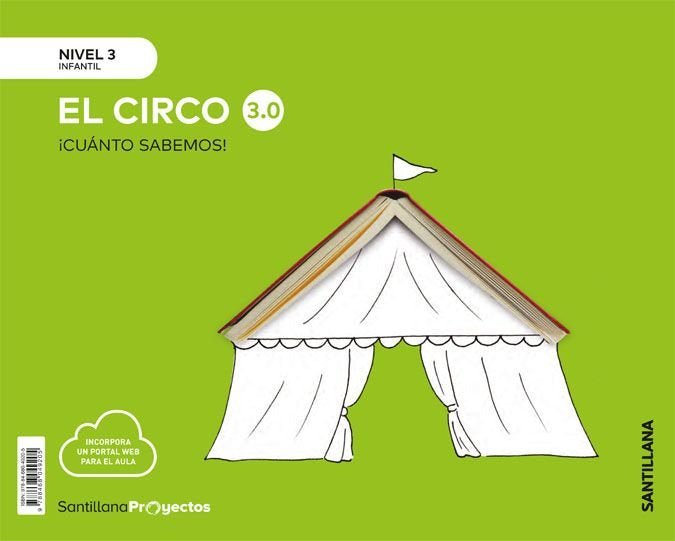 CUANTO SABEMOS 3,0 3 EL CIRCO 5AÑOS 19 | AA,VV | 9788468049205 (Santillana) Imagen principal del producto