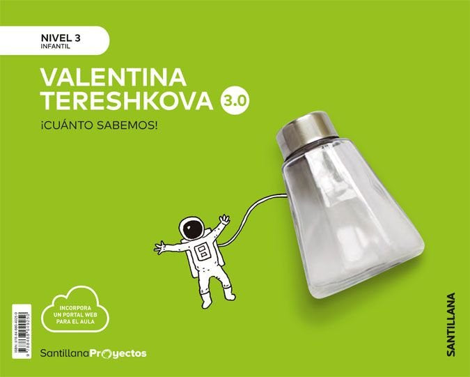 CUANTO SABEMOS 3,0 3 VALENTINA 5AÑOS 1919 | AA,VV | 9788468049250 (Santillana) Imagen principal del producto