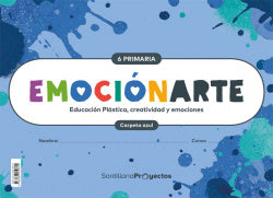 Plastica y Visual 6 Primaria Cuaderno con Ficha Emocion Azul ED19 Imagen principal del producto