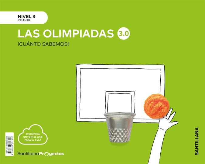CUANTO SABEMOS 3,0 3 LAS OLIMPIADAS 5AÑOS 20 | AA,VV | 9788468057958 (Santillana)