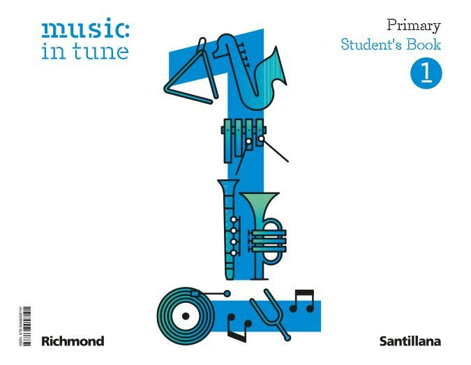 MUSIC 1oEP ST 22 IN TUNE | AA,VV | 9788468058191 (Santillana) Imagen principal del producto