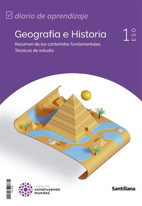 GEOGRAFIA E HISTORIA C-MANCHA 1ºESO CONSTRUYENDO MUNDOS | Varios autores | 9788468058672 (SANTILLANA)