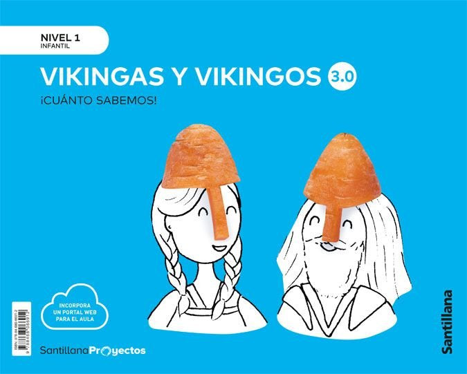 CUANTO SABEMOS 3,0 1 LOS VIKINGOS 3AÑOS 21 | Varios Autores | 9788468066912 (Santillana)