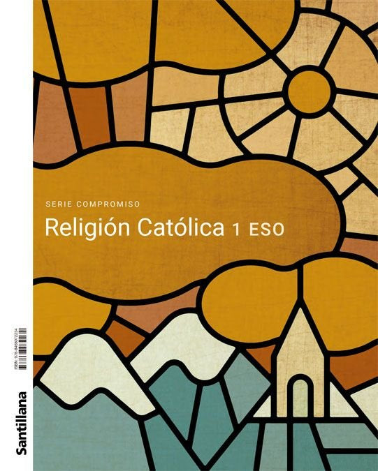 RELIGION CATOLICA SERIE COMPROMISO 1ºESO | Varios autores | 9788468072234 (SANTILLANA) Imagen principal del producto