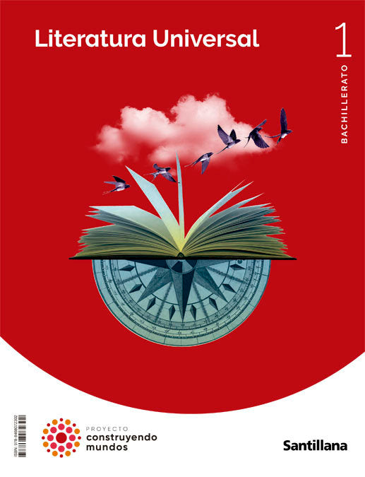✅ LITERATURA UNIVERSAL 1ºNB 22 CONSTRUYENDO MUNDOS - 9788468072302 Imagen principal del producto